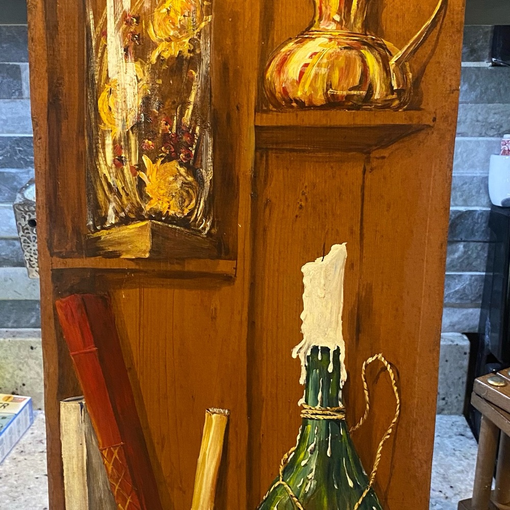 Hand-Painted Rustic Wall Art